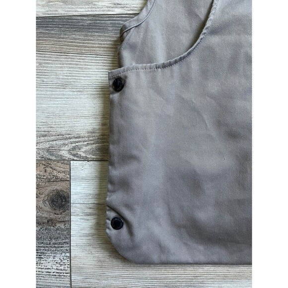 Master Sportsman Rugged Outdoor Gear Vest Mens Size XL Zipper Multi Pockets Fish - Picture 5 of 8